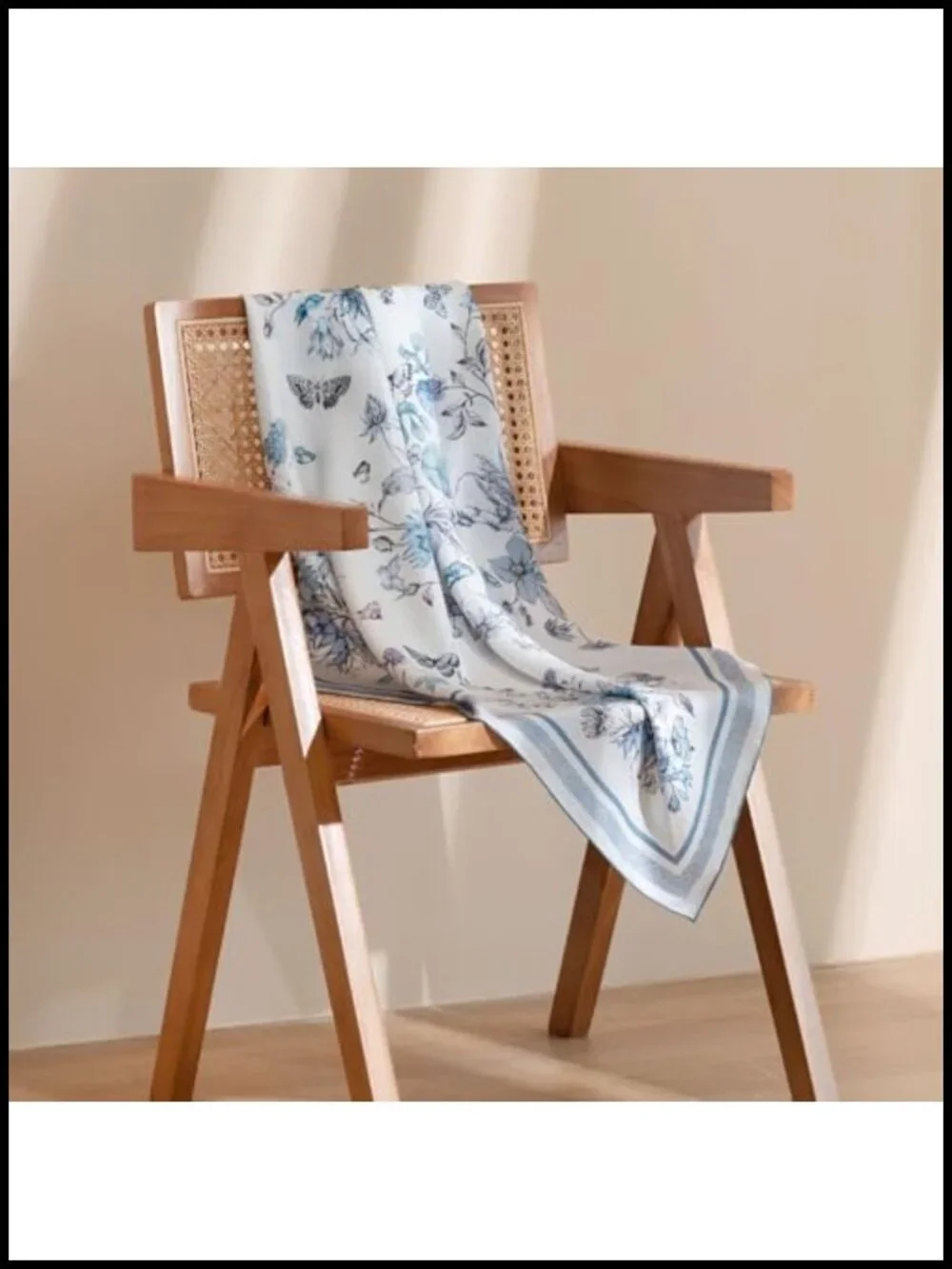 100% Pure Silk Twill Square Scarf 34x34